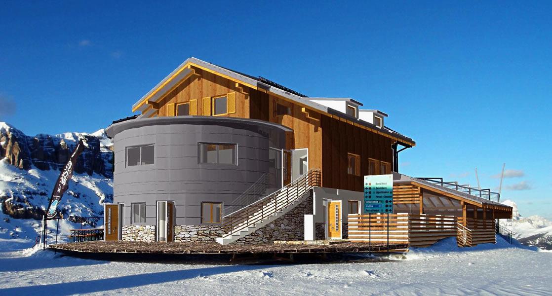 Rifugio Sass Bece Hotel Canazei Kültér fotó